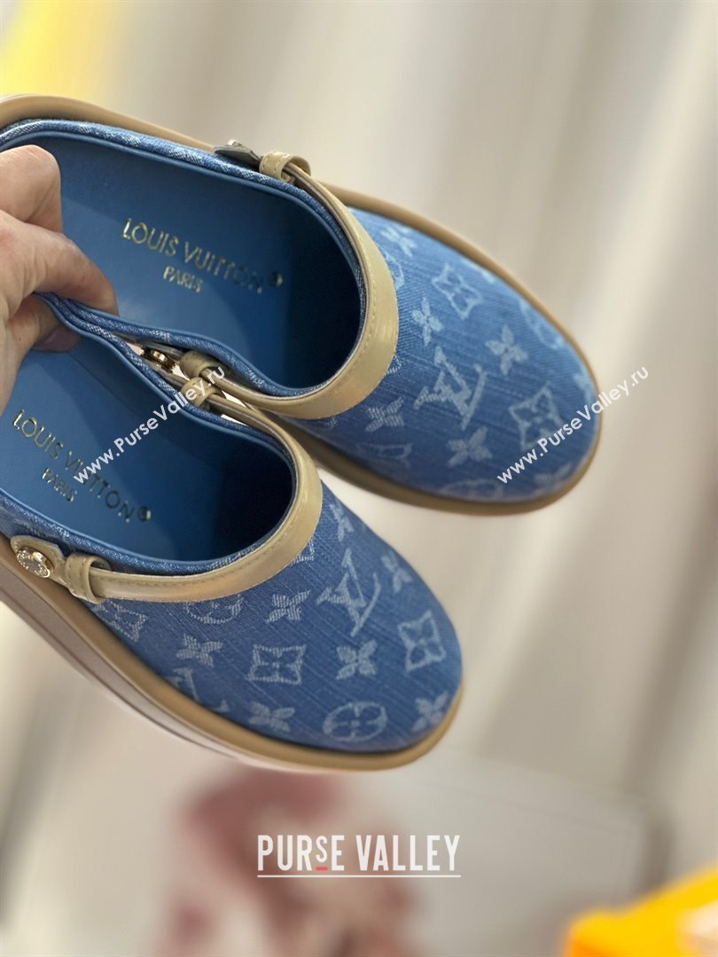 Louis Vuitton Aspen Platform Clog blue 2024 (modeng-240111-03)