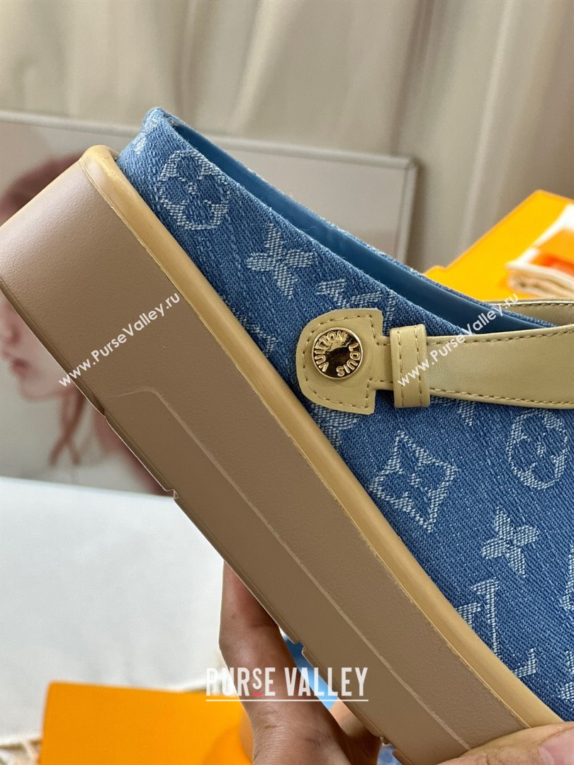 Louis Vuitton Aspen Platform Clog blue 2024 (modeng-240111-03)