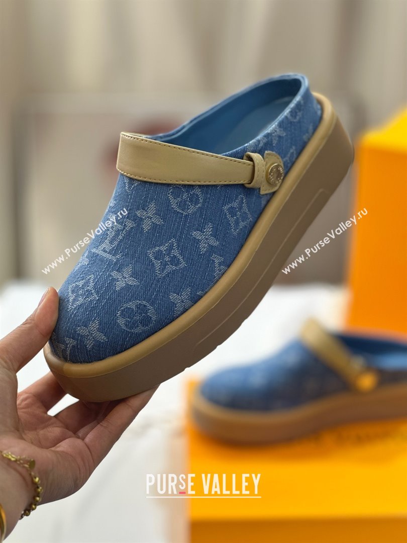 Louis Vuitton Aspen Platform Clog blue 2024 (modeng-240111-03)