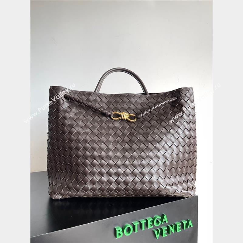 Bottega Veneta Intrecciato leather large Andiamo top handle Bag fondant 2023 (misu-230928-25)