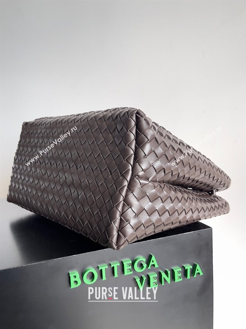 Bottega Veneta Intrecciato leather large Andiamo top handle Bag fondant 2023 (misu-230928-25)