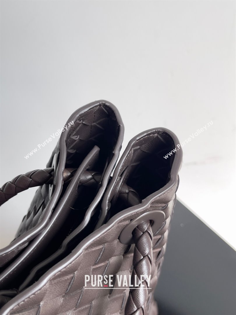 Bottega Veneta Intrecciato leather large Andiamo top handle Bag fondant 2023 (misu-230928-25)