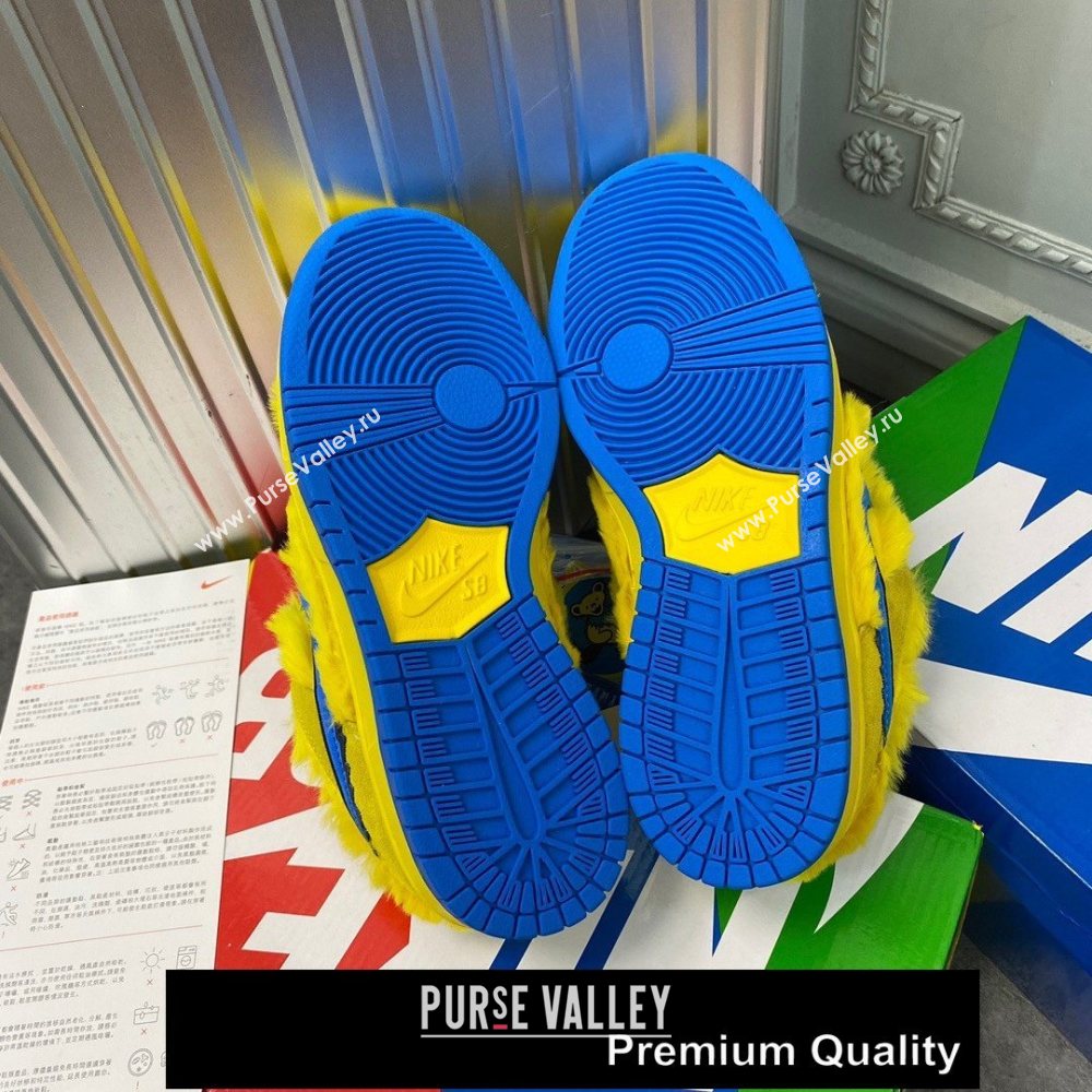 Grateful Dead X Nike SB Dunk Low QS" YELLOW BEAR" sneakers 01 (GD0768-1521)