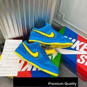 Grateful Dead X Nike SB Dunk Low QS" YELLOW BEAR" sneakers 02 (GD0768-1971)