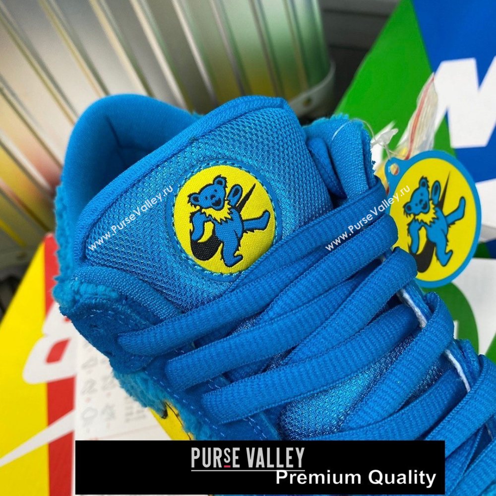 Grateful Dead X Nike SB Dunk Low QS" YELLOW BEAR" sneakers 02 (GD0768-1971)