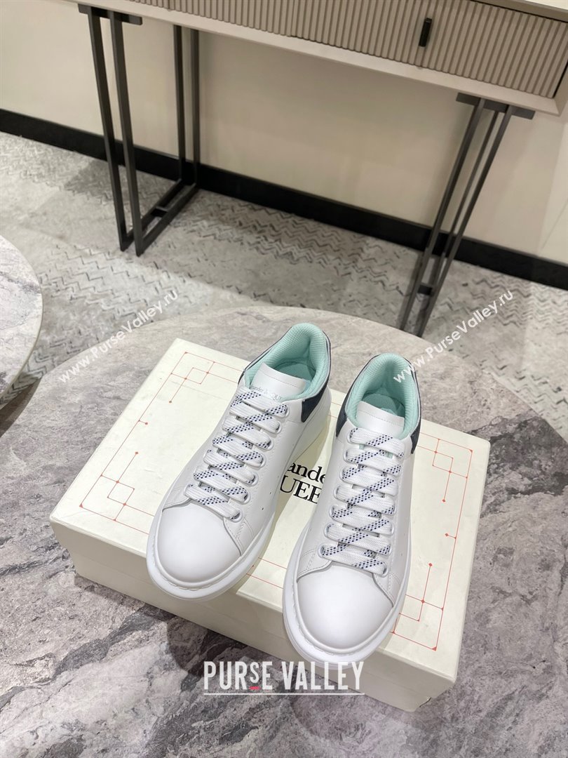 Alexander McQueen Oversized Women/Men Sneakers gray/blue 2023 (danni-231019-17)