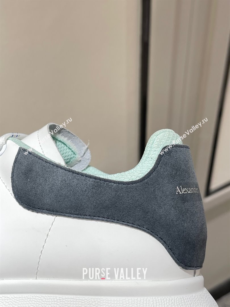 Alexander McQueen Oversized Women/Men Sneakers gray/blue 2023 (danni-231019-17)