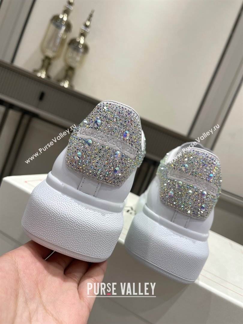 Alexander McQueen Womens Oversized Sneaker with crystal-embellishment 2023 (danni-231019-02)