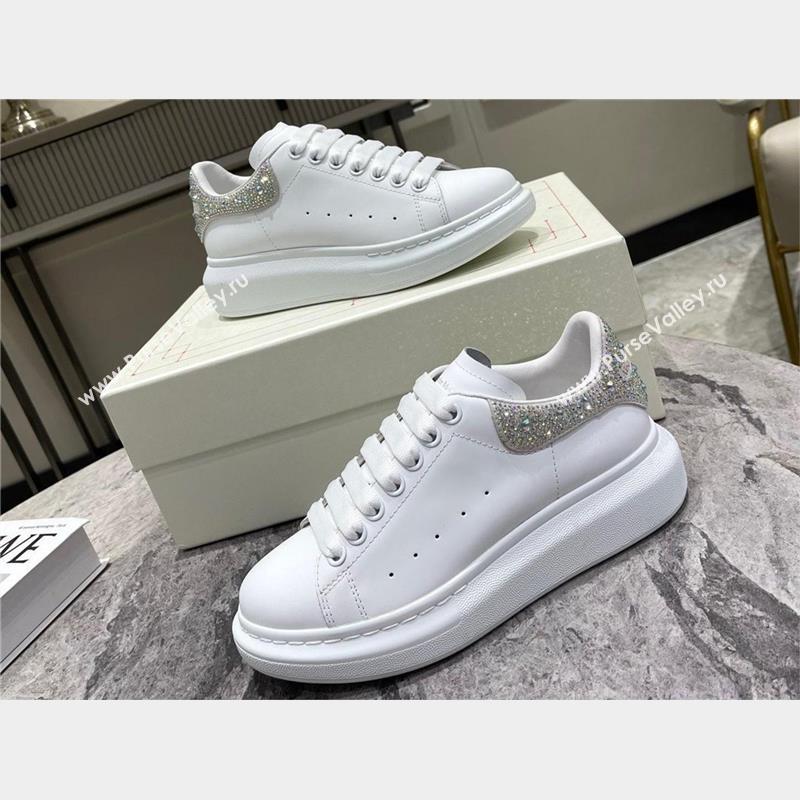 Alexander McQueen Womens Oversized Sneaker with crystal-embellishment 2023 (danni-231019-02)