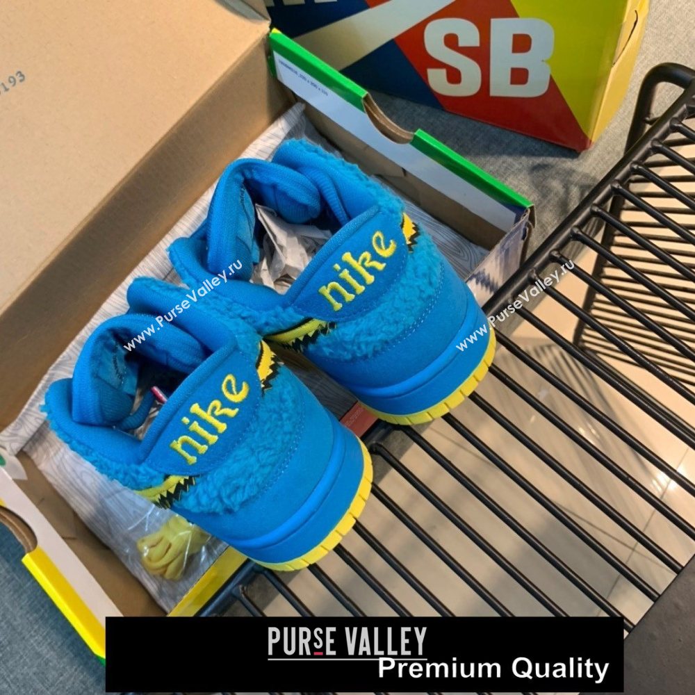 Grateful Dead X Nike SB Dunk Low QS" YELLOW BEAR" sneakers 04 (GD0768-6920)