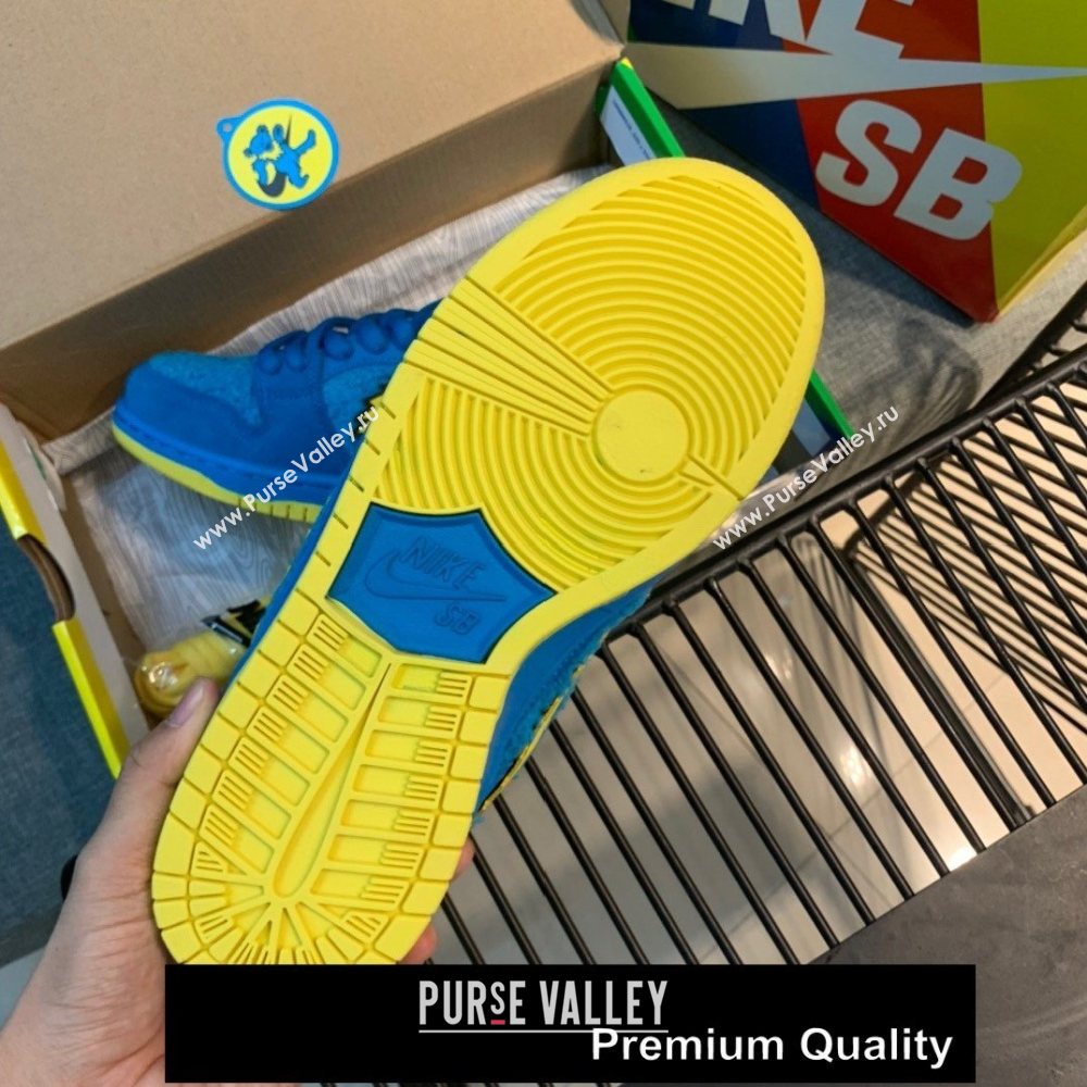 Grateful Dead X Nike SB Dunk Low QS" YELLOW BEAR" sneakers 04 (GD0768-6920)