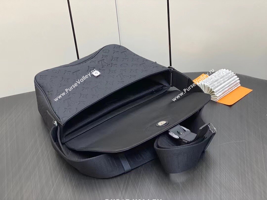 Louis Vuitton Monogram Empreinte Montsouris Messenger Bag M46685 2023 (kiki-230928-14)