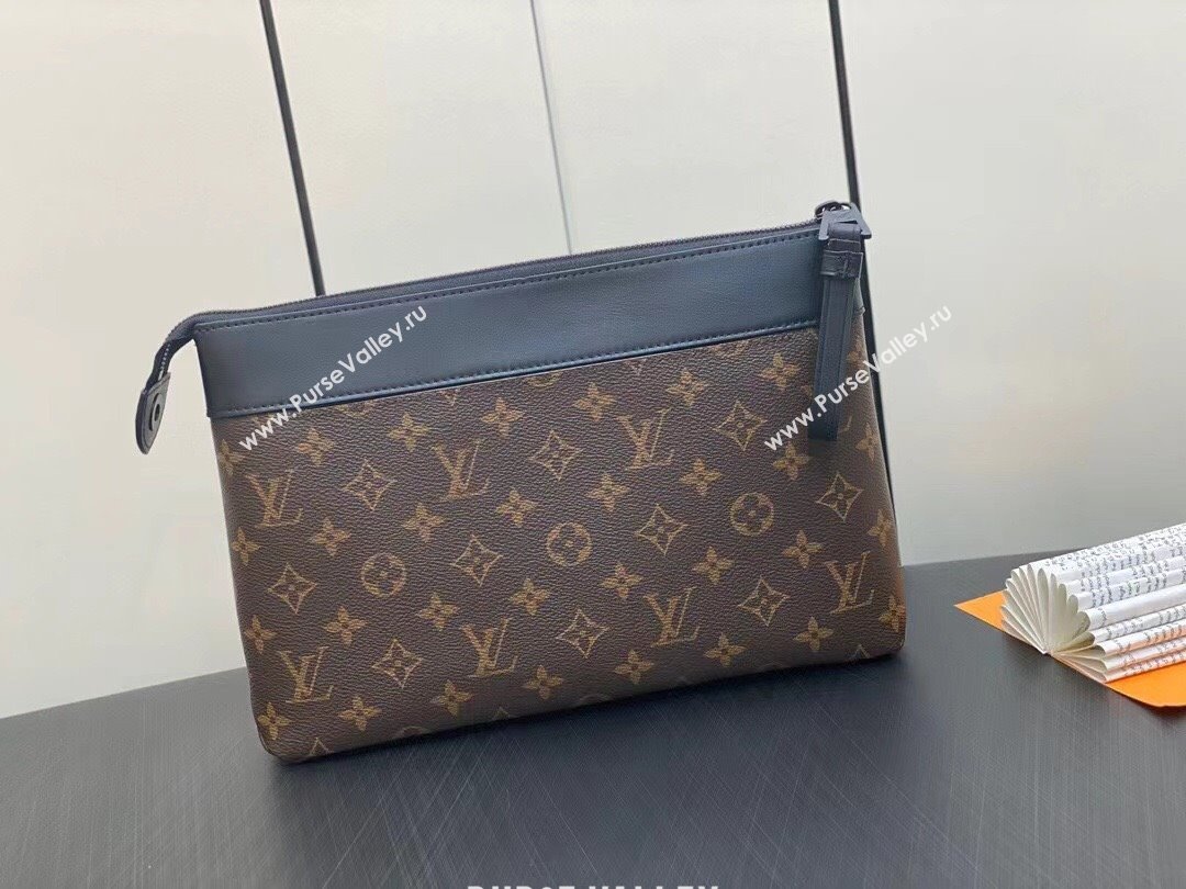 LOUIS VUITTON MONOGRAM CANVAS POCHETTE VOYAGE SOUPLE M82543 2023 (kiki-230928-15)