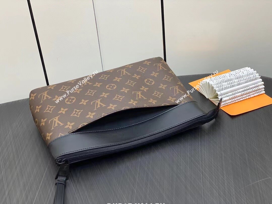 LOUIS VUITTON MONOGRAM CANVAS POCHETTE VOYAGE SOUPLE M82543 2023 (kiki-230928-15)