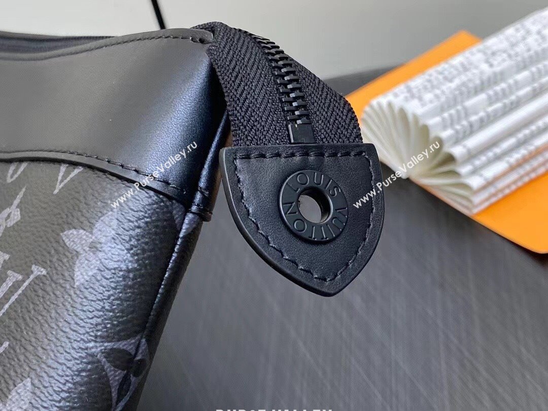 LOUIS VUITTON Monogram Eclipse Canvas POCHETTE VOYAGE SOUPLE M82543 2023 (kiki-230928-16)