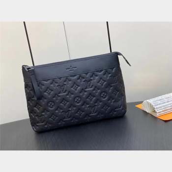 LOUIS VUITTON Monogram Empreinte POCHETTE VOYAGE SOUPLE M82543 2023 (kiki-230928-18)