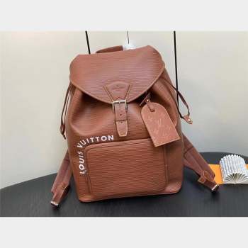 louis vuitton Montsouris Backpack in EPI leather Cognac M23099 2023 (kiki-230928-03)