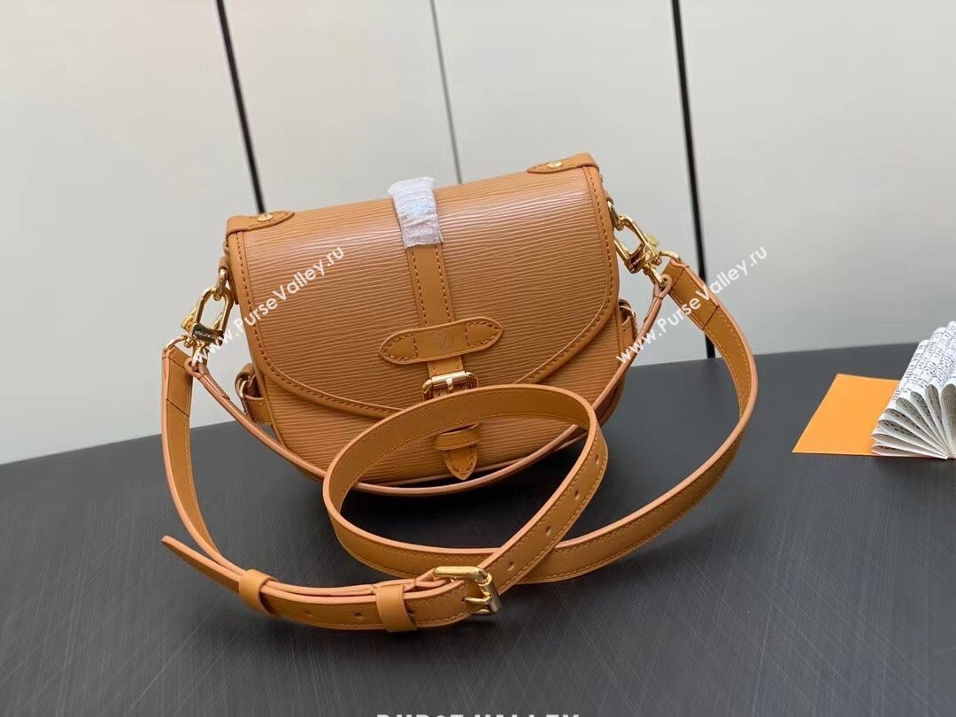 louis vuitton Saumur BB bag in EPI leather cognac M23471 2023 (kiki-230928-01)