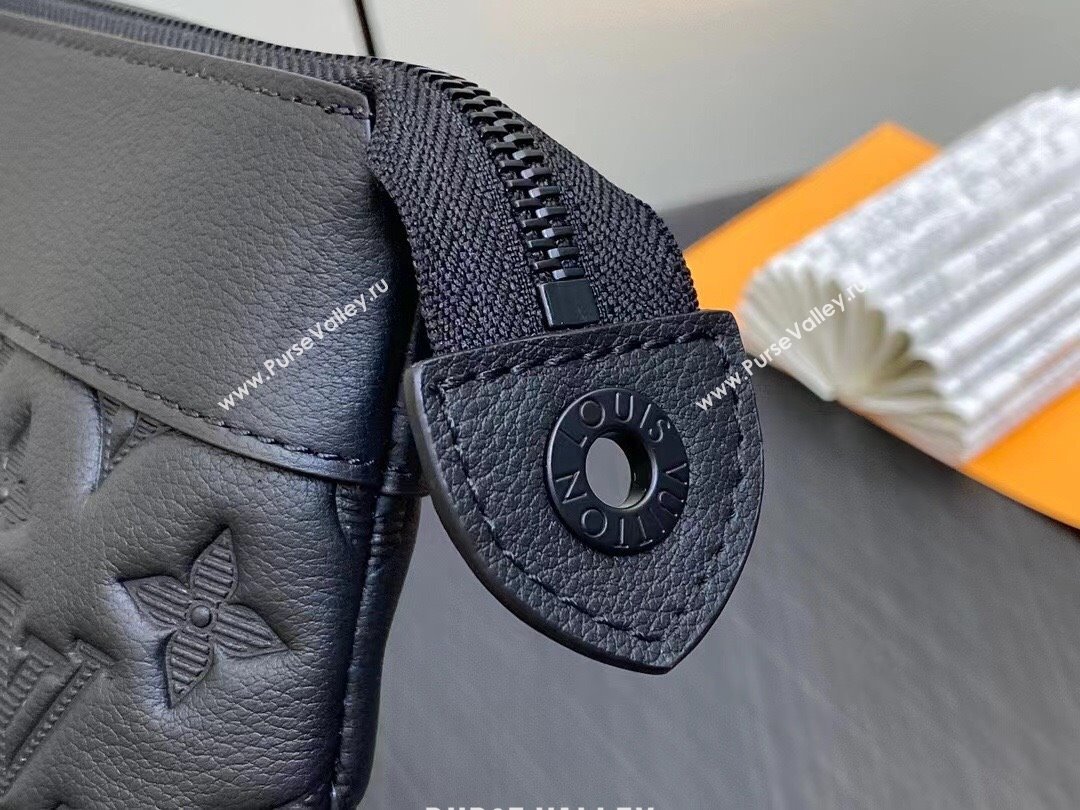 LOUIS VUITTON Monogram Empreinte POCHETTE VOYAGE SOUPLE M82543 2023 (kiki-230928-18)