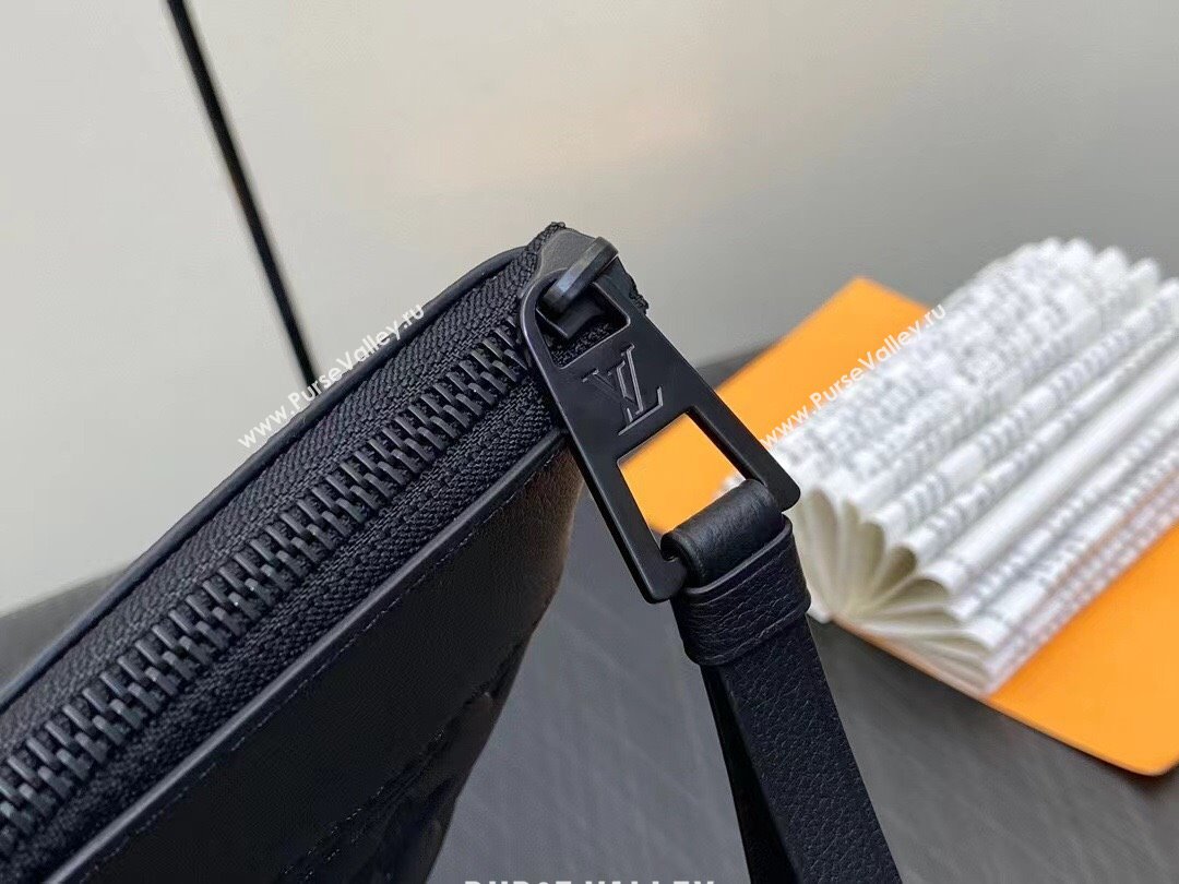 LOUIS VUITTON Monogram Empreinte POCHETTE VOYAGE SOUPLE M82543 2023 (kiki-230928-18)