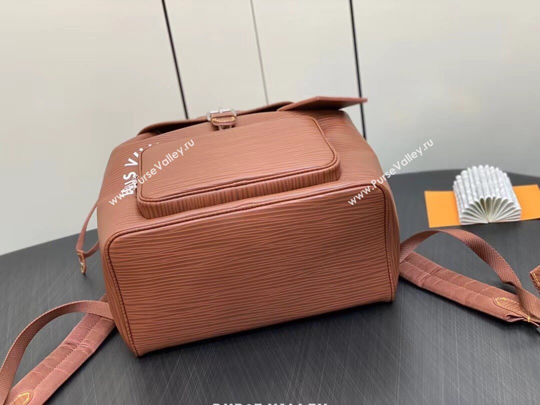 louis vuitton Montsouris Backpack in EPI leather Cognac M23099 2023 (kiki-230928-03)