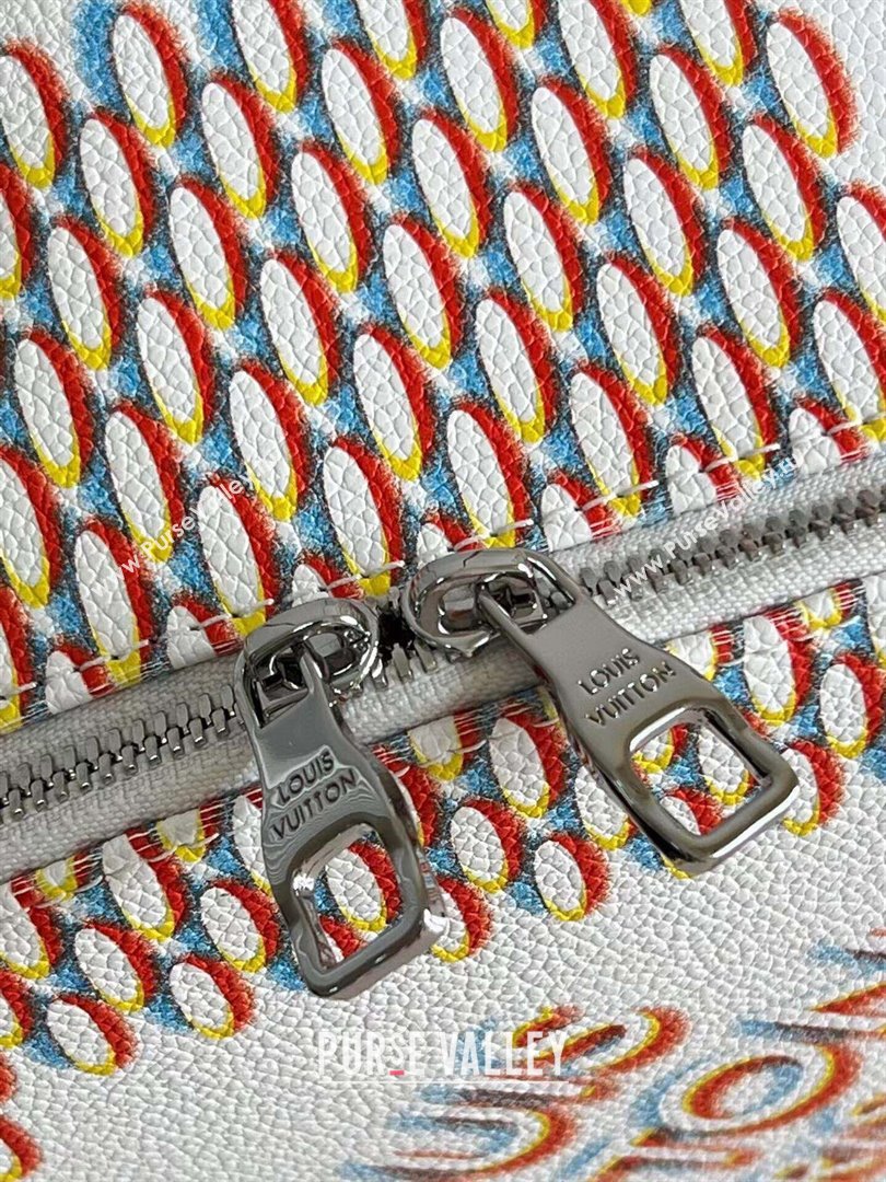 Louis Vuitton DAMIER SPRAY Racer Backpack M20664 2023 (kiki-230928-23)