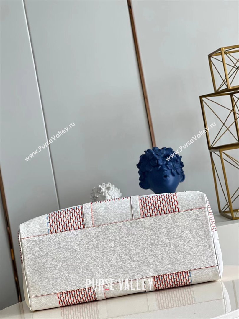 louis vuitton DAMIER SPRAY Keepall 50 M20563 2023 (kiki-230928-24)