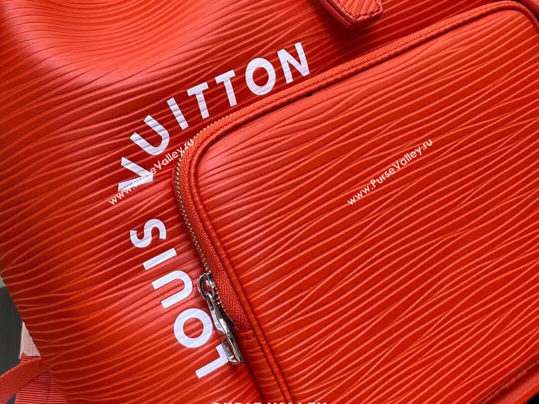 louis vuitton Montsouris Backpack in EPI leather RED M23099 2023 (kiki-230928-04)