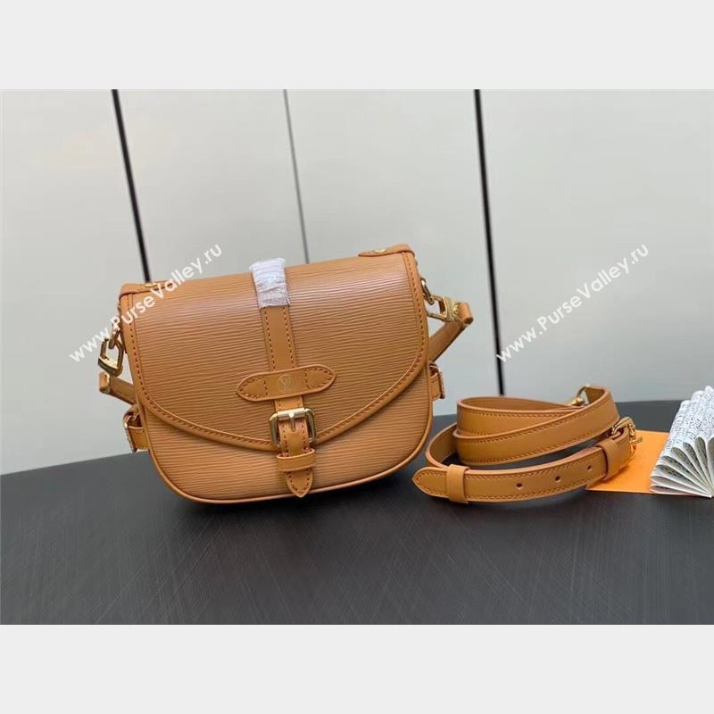 louis vuitton Saumur BB bag in EPI leather cognac M23471 2023 (kiki-230928-01)