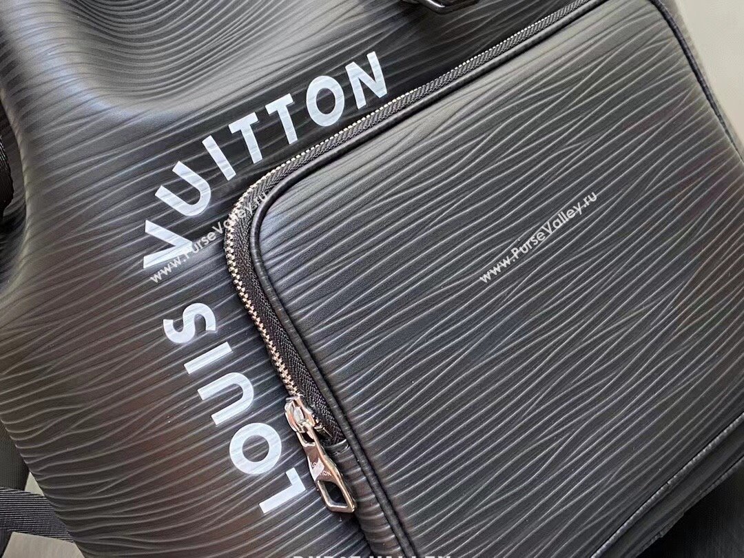 louis vuitton Montsouris Backpack in EPI leather BLACK M23099 2023 (kiki-230928-05)