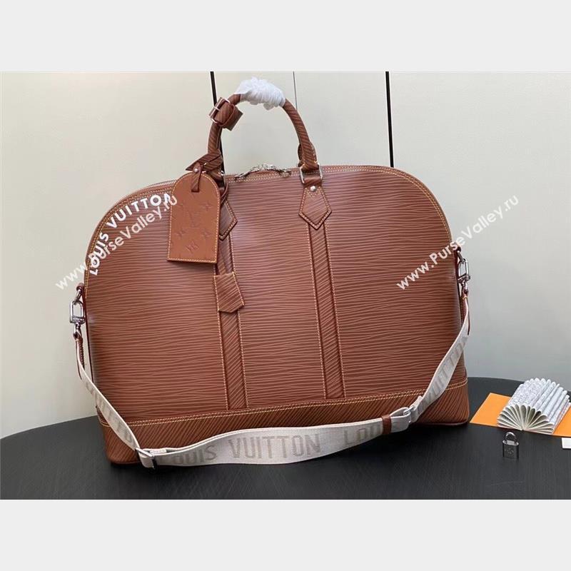 louis vuitton Alma Travel GM BAG in EPI leather COGNAC M23102 2023 (kiki-230928-06)