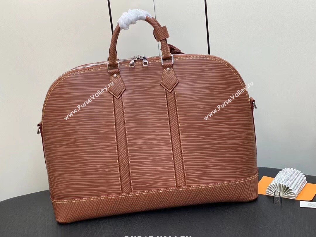 louis vuitton Alma Travel GM BAG in EPI leather COGNAC M23102 2023 (kiki-230928-06)