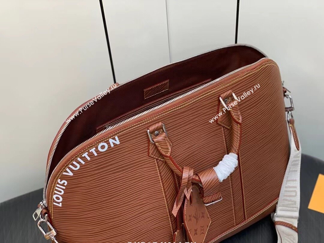 louis vuitton Alma Travel GM BAG in EPI leather COGNAC M23102 2023 (kiki-230928-06)