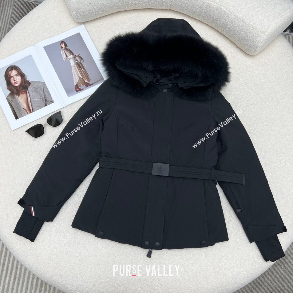 Moncler laplance SKI Jacket BLACK 2023 (QIQI-2401117-04)
