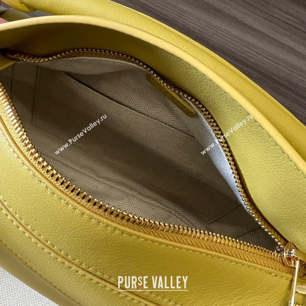 LOEWE Small Puzzle bag in classic calfskin Bright Ochre 2024 (yongsheng-240412-15)