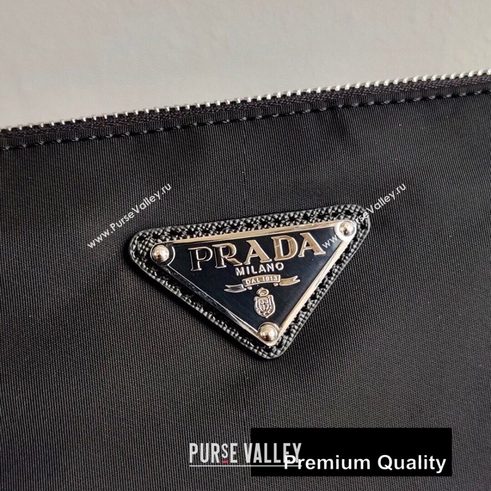 Prada Nylon Re-Edition 2000 Shoulder Bag 1BH046 Black 2020 (ziyin-20080403)