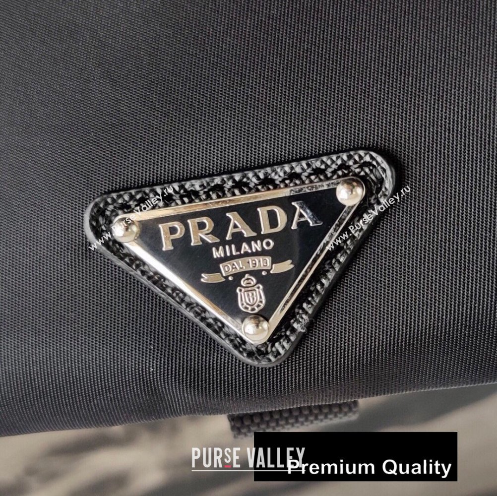 Prada Nylon Pouch Bag 2NH011 Black 2020 (ziyin-20080405)