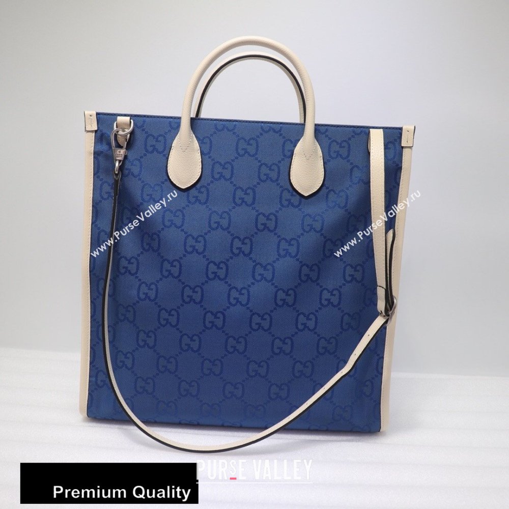 Gucci Off The Grid Long Tote Bag 630355 Blue 2020 (delihang-20080508)