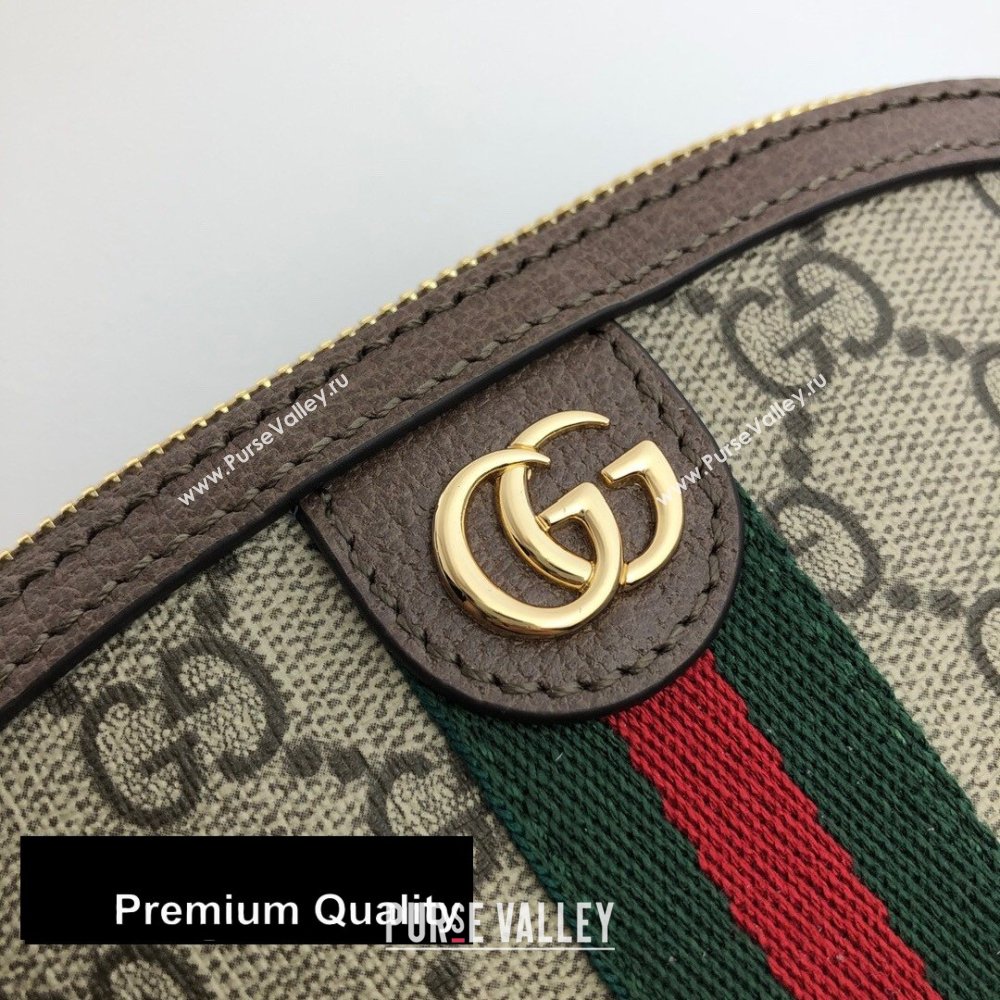 Gucci Ophidia Web Medium Cosmetic Case Bag 625550 GG Canvas 2020 (delihang-20080409)