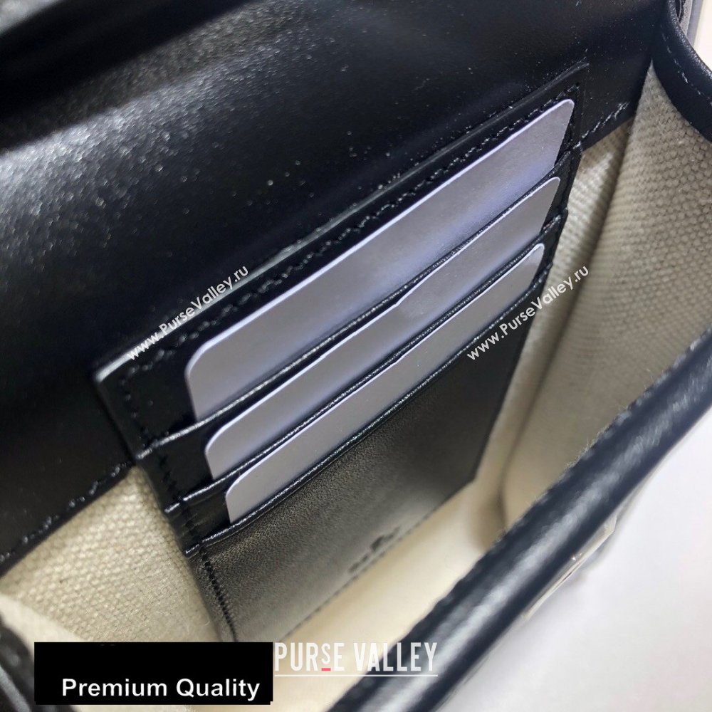 Gucci GG Embossed Mini Bag 625571 Black 2020 (delihang-20080420)