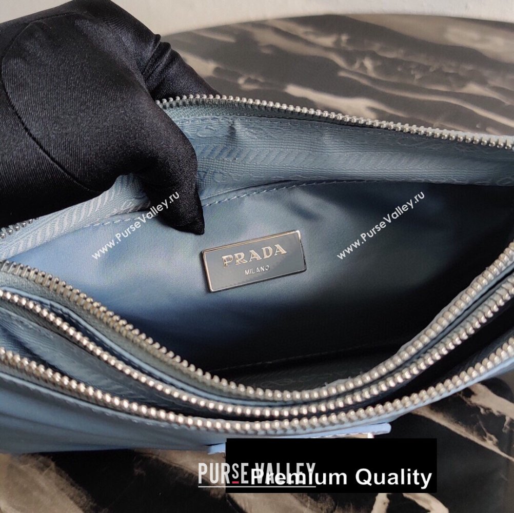 Prada Nylon Re-Edition 2000 Shoulder Bag 1BH046 Sky Blue 2020 (ziyin-20080413)