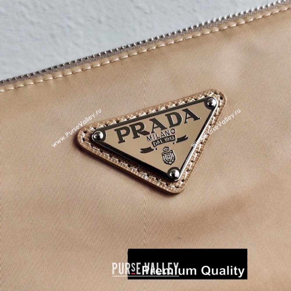 Prada Nylon Re-Edition 2000 Shoulder Bag 1BH046 Beige 2020 (ziyin-20080410)