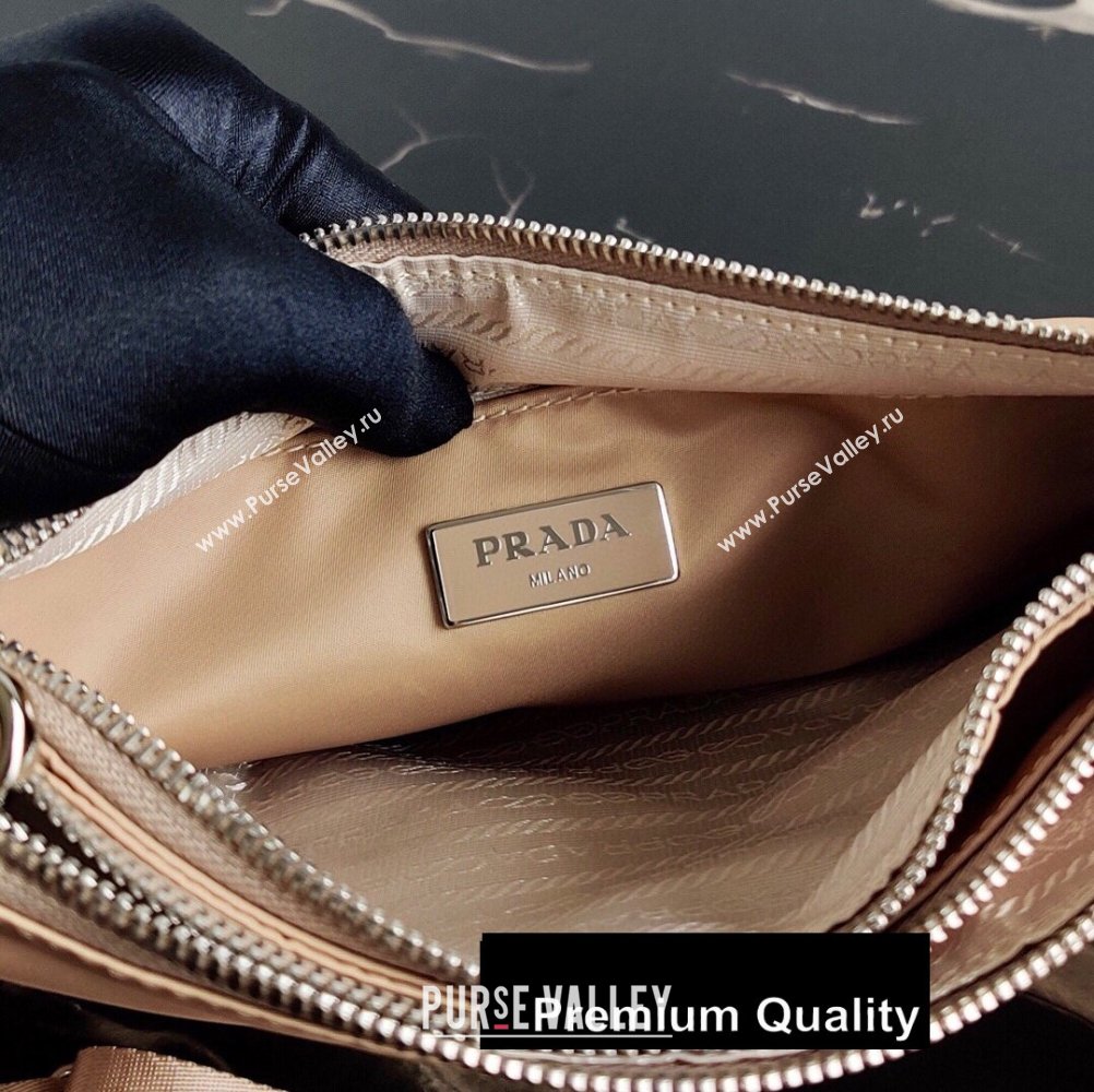 Prada Nylon Re-Edition 2000 Shoulder Bag 1BH046 Beige 2020 (ziyin-20080410)