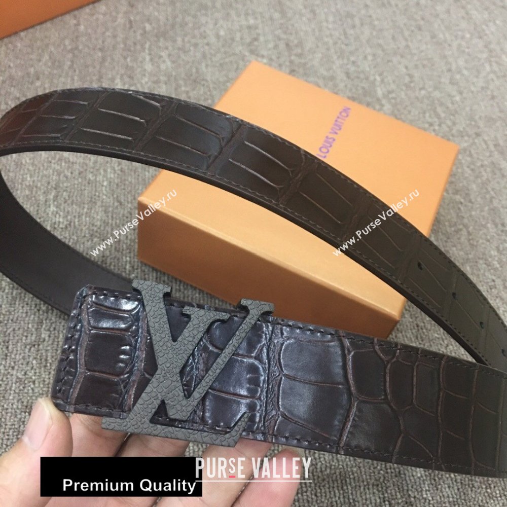 Louis Vuitton Width 4cm LV Initiales Belt LV30 (senjia-20081030)