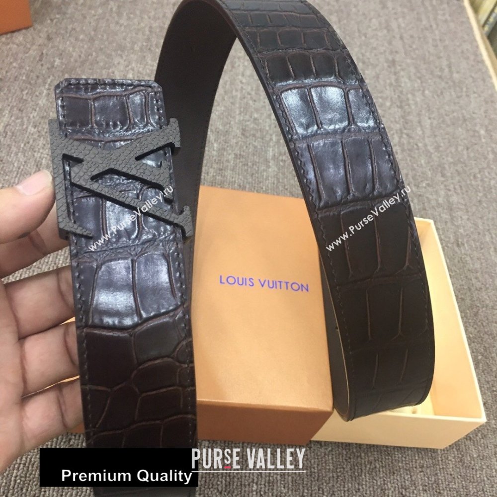 Louis Vuitton Width 4cm LV Initiales Belt LV30 (senjia-20081030)