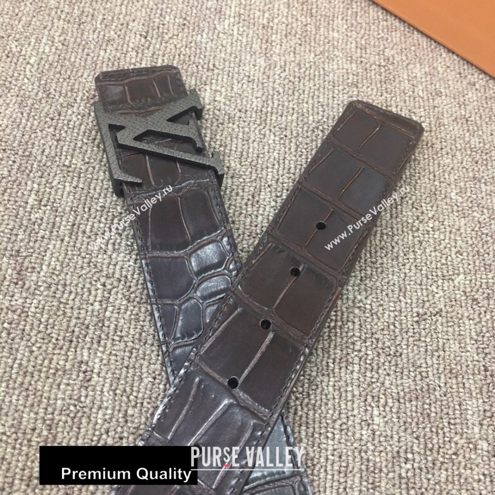 Louis Vuitton Width 4cm LV Initiales Belt LV30 (senjia-20081030)