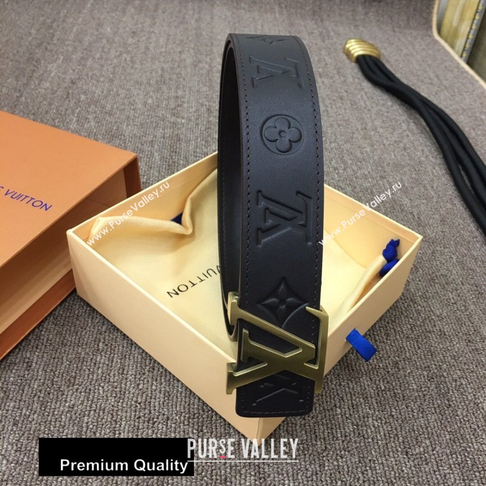 Louis Vuitton Width 3.8cm LV Initiales Belt LV31 (senjia-20081031)