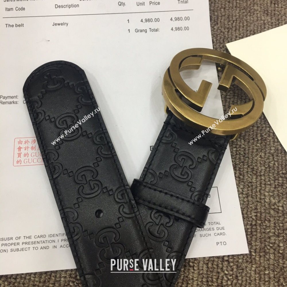 Gucci Width 4cm Belt G56 (senjia-20081156)