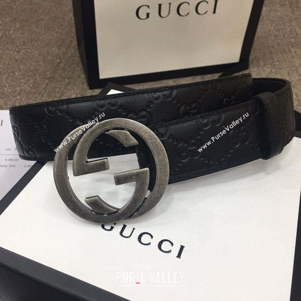 Gucci Width 4cm Belt G57 (senjia-20081157)