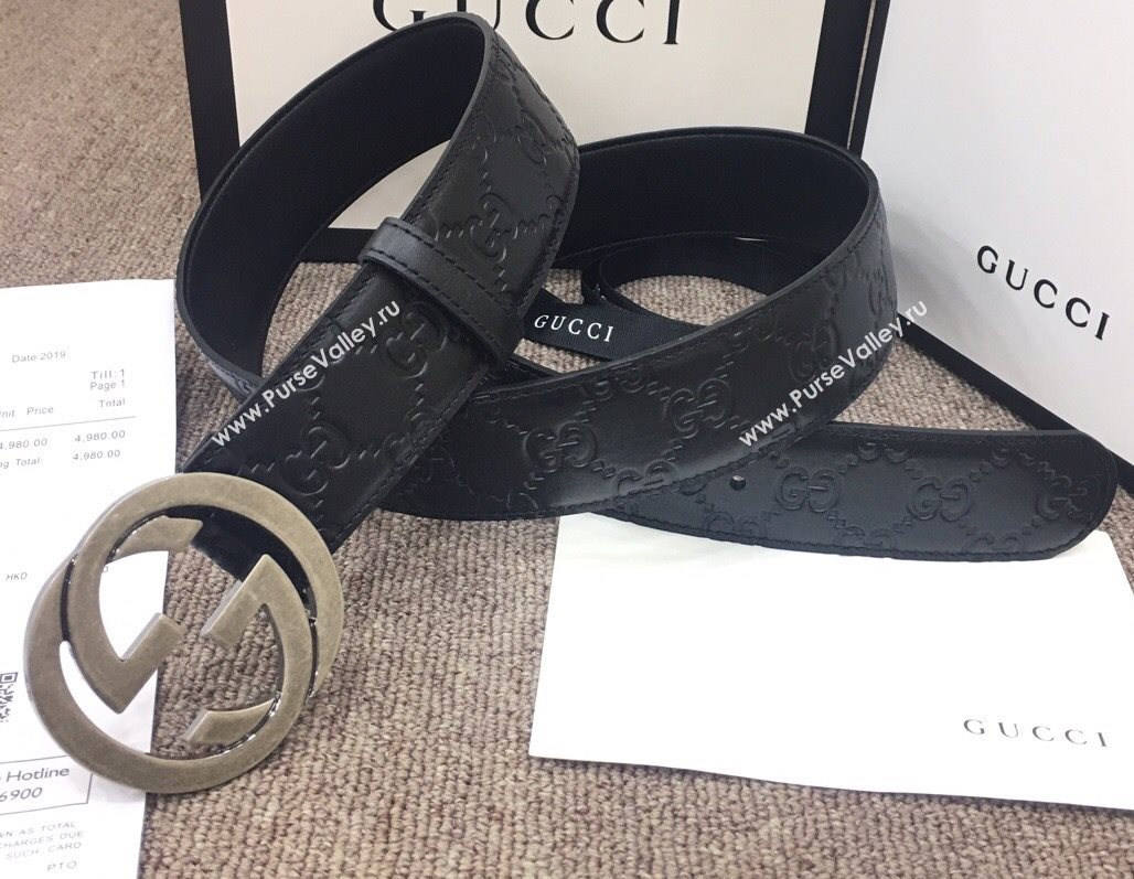 Gucci Width 4cm Belt G57 (senjia-20081157)